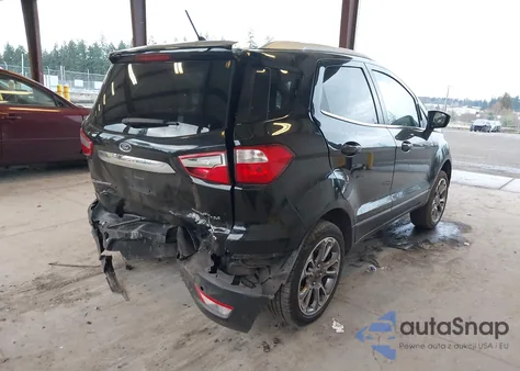 2018 Ford Ecosport Titanium z USA, uszkodzony, nr VIN MAJ6P1WL2JC198437